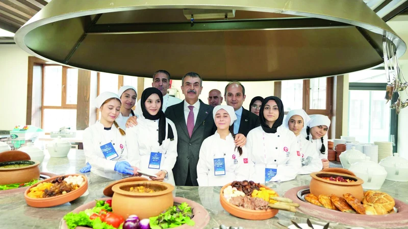 Milli Eğitim Bakanı Yusuf Tekin, Erzurum Ülker Gastronomi Mesleki ve