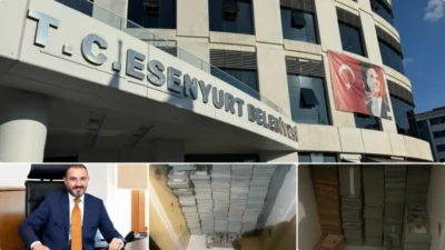 Esenyurt Belediyesi'nde yürütülen yolsuzluk soruşturmasında, rüşvet paralarının saklandığı bir evde