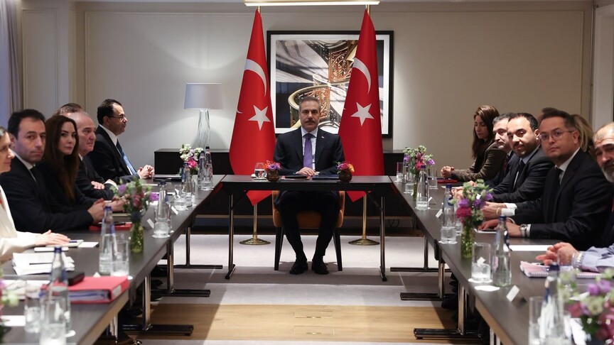 Dışişleri Bakanı Fidan, Brüksel'deki iş dünyası temsilcileriyle bir araya gelerek