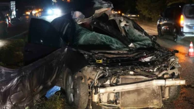 Kastamonu'da yola çıkan büyükbaş hayvan, 25 yaşındaki sürücünün hayatını kaybetmesine