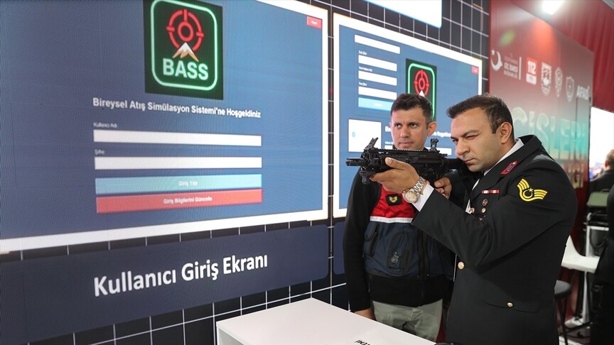 TEKNOFEST'te tanıtılan BASS sistemi, güvenlik personelinin atış becerilerini geliştirmeye yönelik
