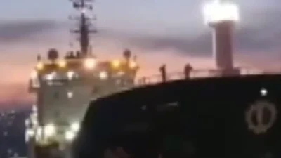 İstanbul Boğazı'nda tehlikeli bir tanker olayı son anda önlendi. Yeni