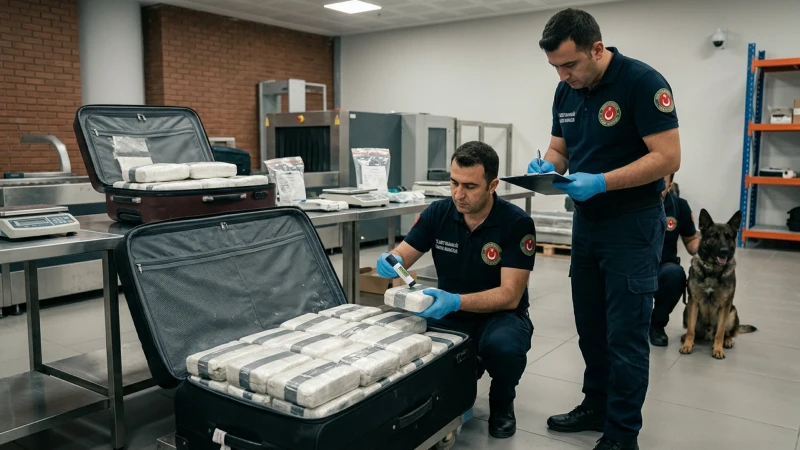 İstanbul Havalimanı'nda düzenlenen operasyonlarda toplam 34 kilo 400 gram kokain