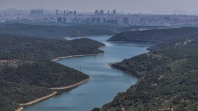 İstanbul'a su sağlayan barajlardaki doluluk oranı bir günde yüzde 7,16