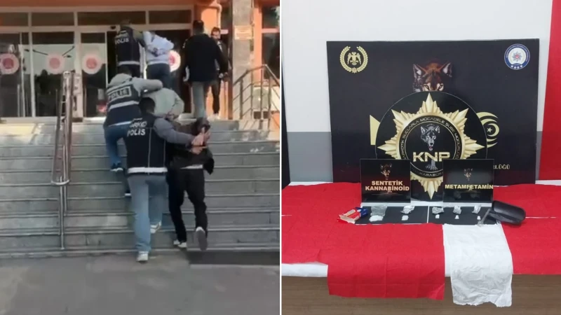 Karabük'te düzenlenen uyuşturucu operasyonunda üç kişi tutuklandı. Polis ekipleri, önemli