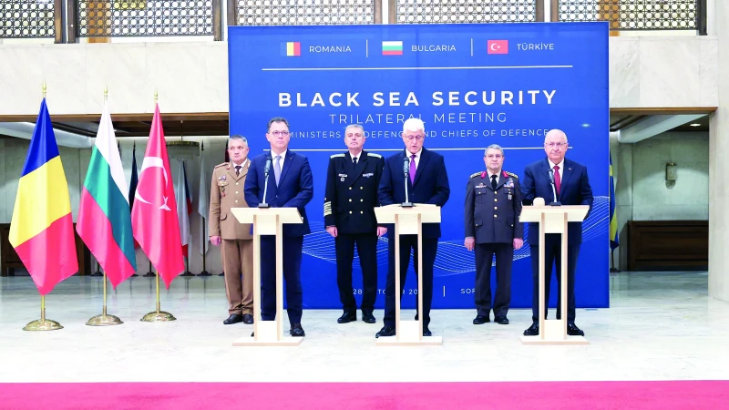 Türkiye, Bulgaristan ve Romanya, Karadeniz'deki ticaret yollarının güvenliğini artırmak için