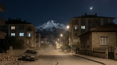 Kayseri'nin Bünyan ilçesinde 3.6 büyüklüğünde bir deprem meydana geldi. Sarsıntı,