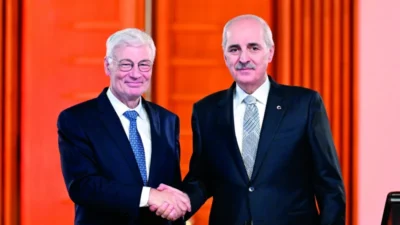 TBMM Başkanı Numan Kurtulmuş, Lüksemburg'daki mevkidaşı ile yaptığı görüşmede önemli