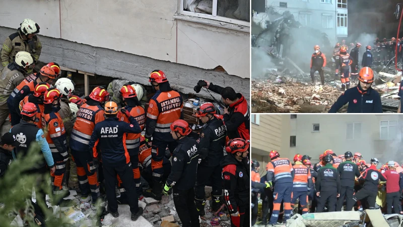 Maltepe'de çöken binanın enkazından ulaşan son kişi, 25 saatlik zorlu