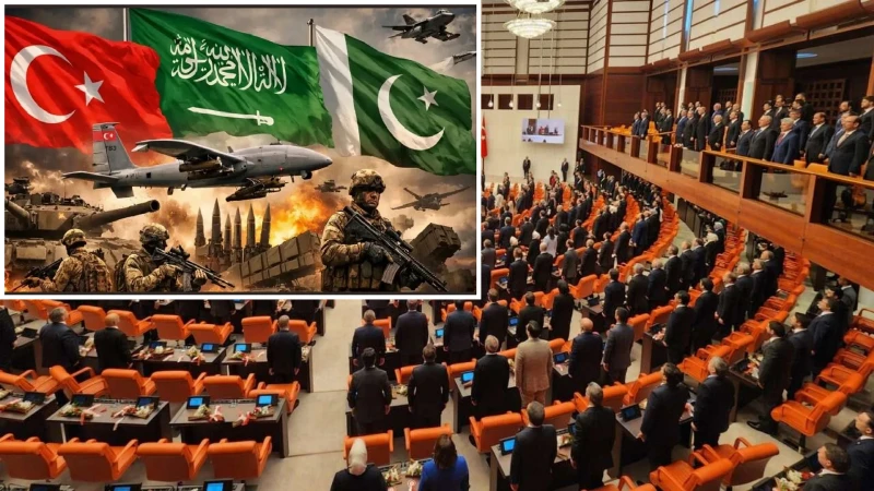 Türkiye, Pakistan ve Suudi Arabistan arasında imzalanan Mekke Anlaşması, TBMM'ye