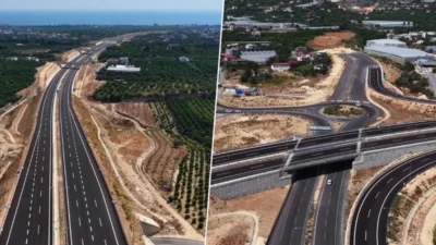Mersin'deki yeni otoyol projesi, seyahat sürelerini 2,5 saatten 18 dakikaya