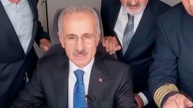 Ulaştırma ve Altyapı Bakanı Abdulkadir Uraloğlu, milli hızlı trenin test