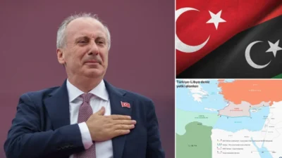 Muharrem İnce, Türkiye-Libya deniz yetki anlaşmasına destek olarak, ülkemizin Doğu