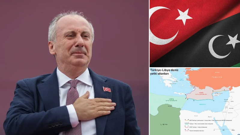 Muharrem İnce, Türkiye-Libya deniz yetki anlaşmasına destek olarak, ülkemizin Doğu