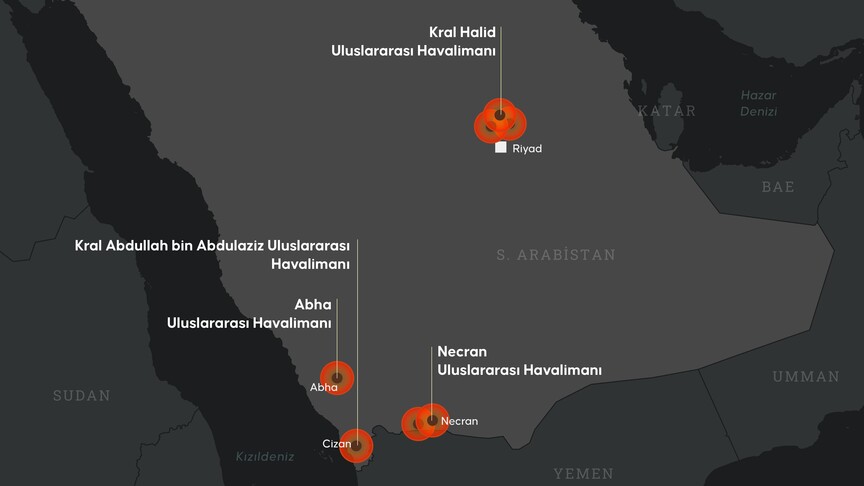 Husilerin Suudi Arabistan'a yönelik saldırıları, Ürdün, Katar ve Mısır'dan sert