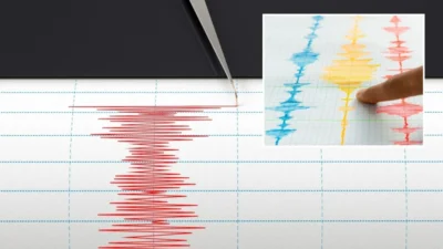 Osmaniye'nin Sumbas ilçesinde meydana gelen 3.8 büyüklüğündeki deprem, kısa süreli