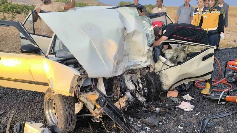 Birecik ilçesinde meydana gelen trafik kazasında bir kişi hayatını kaybederken,