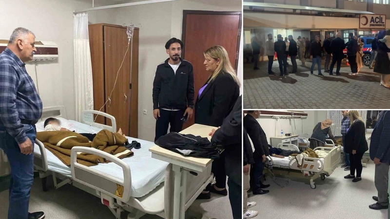 Siirt’in Kurtalan ilçesinde gıda zehirlenmesi şüphesiyle hastaneye kaldırılan öğrenci sayısı