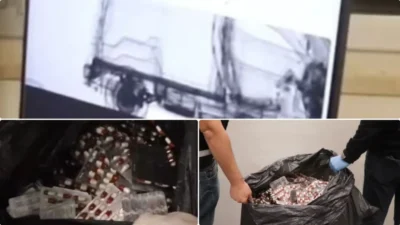 İpsala Sınır Kapısı'nda düzenlenen operasyonda, bir araçtan 17 bin 121