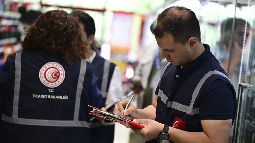 Ticaret Bakanlığı, 9 ayda 360 bin firmayı denetleyerek 44 milyon
