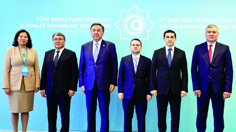 Türk Devletleri Teşkilatı Adalet Bakanları, İstanbul'da düzenlenen toplantıda adalet alanında