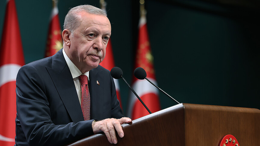 Cumhurbaşkanı Erdoğan, Türk Devletleri Teşkilatı'nın Ankara'da düzenlediği zirve öncesinde Türk