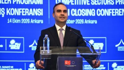 Sanayi ve Teknoloji Bakanı Kacır, Türkiye'nin kalkınma hedeflerinin Avrupa'nın öncelikleriyle
