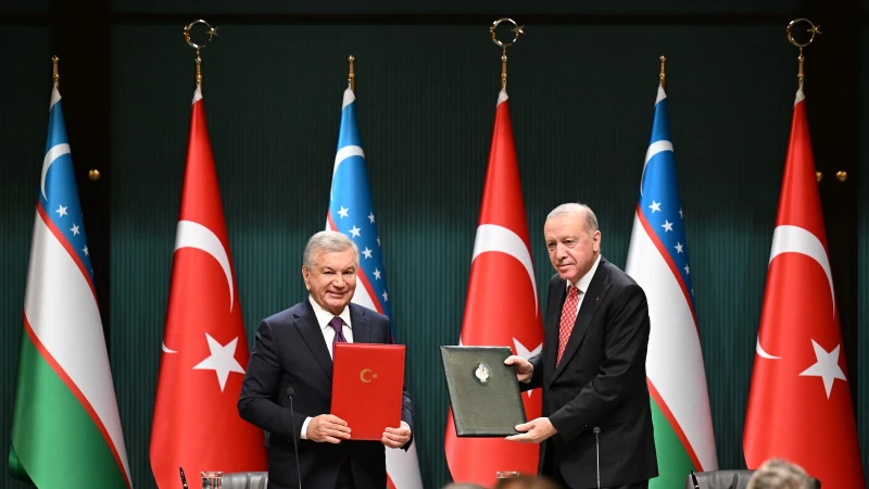 Türkiye ve Özbekistan, ticaret ilişkilerini güçlendirmek amacıyla imzalanan yeni protokolle