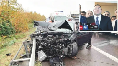 Üsküdar Belediye Başkan Vekili Dündar Ziya Gültekin, Düzce’de geçirdiği trafik