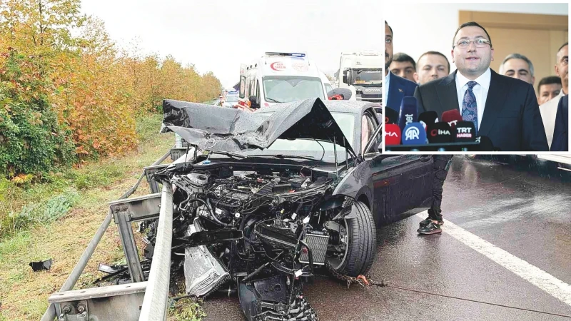 Üsküdar Belediye Başkan Vekili Dündar Ziya Gültekin, Düzce’de geçirdiği trafik