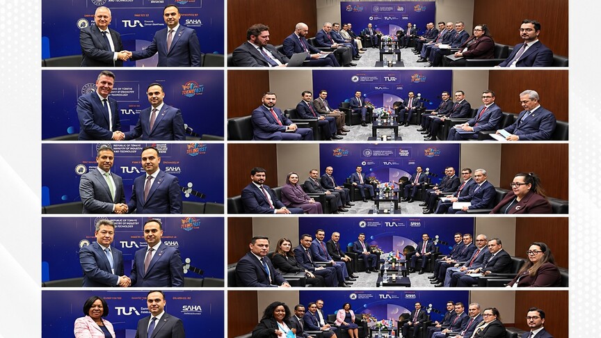 Bakan Kacır, Uluslararası Uzay Kongresi'nde mevkidaşlarıyla bir araya gelerek işbirliği