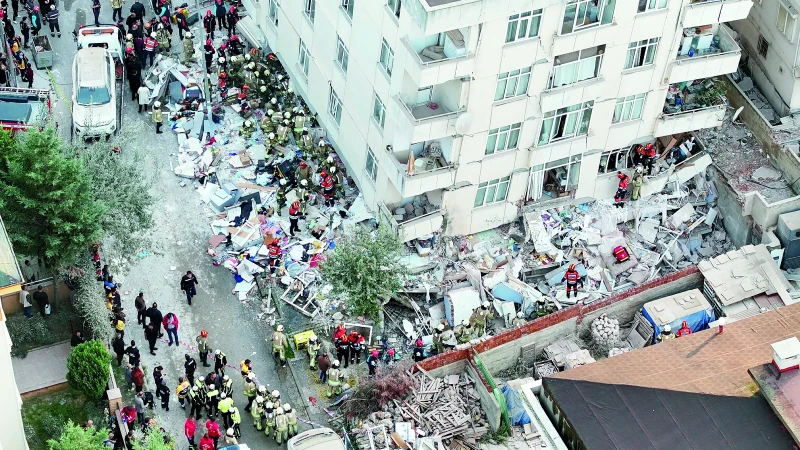 Son yaşanan çökme olayı, Türkiye'deki eski binaların incelenmesi ve kentsel