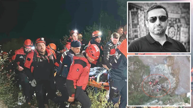 İHH ekibi, 30 saat süren zorlu bir operasyonla kanyonda mahsur