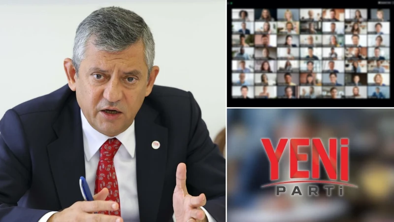 Yeni Parti'de cumhurbaşkanı adaylığı tartışmaları sonrası acil bir Zoom toplantısı