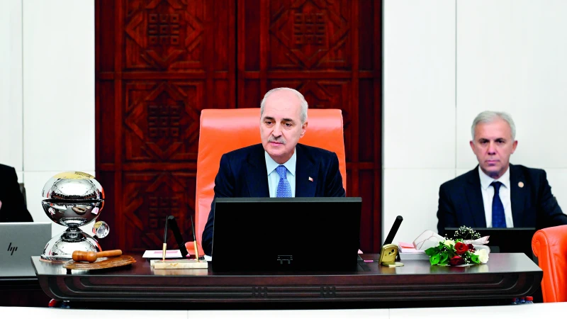 TBMM Başkanı Numan Kurtulmuş, yeni yasama yılı açılışında anayasa ve